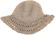 An exotic hemp and cotton handmade hat perfect for an exotic day at the beach! This handwoven jute cap is a stunning style statement. Comfy with its flexible metal rim which allows you to adjust the hat perfectly, its a great addition to your accessories. #tlb #vacationclothing #bohogift #Fall #bohemianfashion #Handmade #Handmadeskullcap #BeigeCap Bohemian Bucket Hat With Curved Brim In Toquilla Straw, Bohemian Toquilla Straw Bucket Hat With Short Brim, Bohemian Lightweight Natural Bucket Hat, Adjustable Handwoven Beige Bucket Hat, Adjustable Open Weave Hat For Vacation, Adjustable Beige Handwoven Bucket Hat, Adjustable Open Weave Hat With Curved Brim, Natural Adjustable Open Weave Hat, Beach Sun Hat With Open Weave In Natural Color