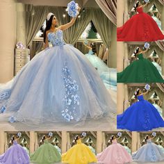 #ad Top Seller for Sweetheart Quinceanera Dresses With 3D Floral Sweet 15 16 Girls Party Ball Gown, Fashion Womens Dresses Gown Fashion, Sweet 15, Girls Party, Wedding Veil, Top Seller, Quinceanera Dresses, Quinceanera, Petticoat, Ball Gown