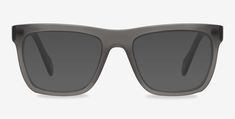 Virtual - Square Sunglasses with Understated Style | EyeBuyDirect Classic Rectangular Polycarbonate Sunglasses, Classic Gray Square Frame Sunglasses, Square Acetate Sunglasses With Tinted Lenses, Gray Wayfarer Sunglasses With Gradient Lenses, Gray Square Frame Sunglasses With Polarized Lenses, Gray Square Frame Polarized Sunglasses, Trendy Gray Square Frame Sunglasses, Rectangular Plastic Sunglasses With Tinted Lenses, Rectangular Mirrored Sunglasses Polycarbonate