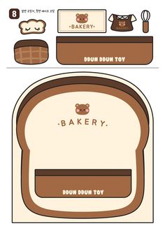 the instructions for how to make a cartoon character bread