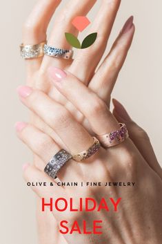 Give the gift of unique fine jewelry this holiday season. Holiday Sales