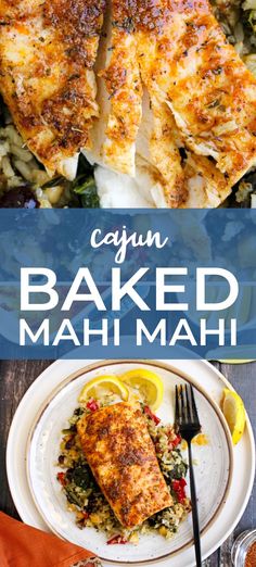 this cajun baked mahi mahi recipe is so good and easy to make