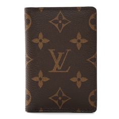 This is an authentic LOUIS VUITTON Monogram Pocket Organizer NM. This lovely card holder is made of the traditional monogram canvas and opens to a brown cross-grain leather interior with card slots and patch pockets. Designer Travel Wallets With Interior Card Slots, Monogram Canvas Wallets With Card Slots, Classic Monogram Canvas Wallet For Everyday Use, Luxury Monogram Canvas Wallets For Everyday Use, Brown Monogram Canvas Wallet For Daily Use, Daily Use Brown Monogram Canvas Wallet, Formal Rectangular Wallets In Monogram Canvas, Formal Monogram Canvas Rectangular Wallets, Formal Rectangular Monogram Canvas Wallets