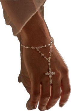 Spiritual Rosary Bracelet With Adjustable Chain, Sterling Silver Cross Rosary Bracelet, Spiritual Sterling Silver Cross Rosary Bracelet, Silver Adjustable Rosary Bracelet, Sterling Silver Spiritual Rosary Bracelet With Cross, Adjustable Crucifix Jewelry For Jewelry Making, Adjustable Crucifix For Jewelry Making, Adjustable Silver Cross Rosary Bracelet, Adjustable Beaded Rosary Bracelet With Crucifix