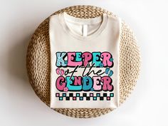 Keeper Of The Gender Shirt ,Boy or Girl Shirt, Gender Announcement Gift for Her , Pink Or Blue ❤Reading the Sizing Chart: Please note that the sizing chart includes the measurements of one side of the shirt, not the circumference. ❤Processing Time: 1-3 days ❤How Do I Order 1. Please review all the information provided before placing an order 2. Select the shirt type and size using the drop-down menu. 3.Select the color of the shirt using the following drop-down menu. 4. Proceed with payment ❤ Cr Gender Keeper Shirt Ideas, Gender Keeper Shirt, Gender Keeper, Keeper Of The Gender Shirt, Keeper Of The Gender, Gender Announcement, Gender Announcements, Pink Or Blue, Reveal Ideas