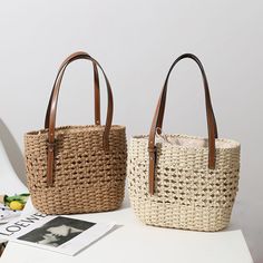 SAFE & SECURE SHOPPING 100% SATISFACTION GUARANTEED FAST SHIPPING Store Categories Store Categories Fashion Straw Shoulder Bag Women Woven Handbag Beach Summer Tote for Travel~ Product Description Fashion Straw Shoulder Bag Women Woven Handbag Beach Summer Tote for Travel~ Summer Women Straw Handbag Hand Woven Shoulder Bag Female Beach Vacation Travel Hollow Tote Feature: Hand woven straw bag. Hollow design, for Summer, beach. Large capacity. Specification: Main material: straw weaving Gender: women Shoulder straps number: none Usage: handbag, shoulder bag Pattern: plain Occasion: daily, leisure, shopping, travel, beach vacation Shoulder straps are not adjustable About Us Payment Shipping Terms Returns Contact Us Feedback About Us Our working time: Hong Kong time: Monday to Friday 9:00 am Straw Weaving, Braided Bag, Boho Handbags, Vacation Bag, Small Shoulder Bags, Summer Handbags, Woven Handbags, Straw Handbags, Rattan Bag