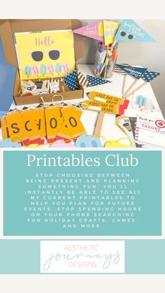 the printables club is open for business