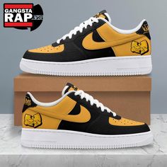 Wu-Tang Clan Rap Hiphop Air Force 1 Sneaker Shoes Step into the world of hip-hop culture with the Wu-Tang Clan Rap Hiphop Air Force 1 Sneaker Shoes, a stunning collaboration that combines iconic style with the undeniable influence of one of music’s most legendary groups. These sneakers honor the artistic legacy of the Wu-Tang Clan, making them a must-have for any fan and sneakerhead alike. The Wu-Tang Clan, originating from New York, has been a powerful force in the rap genre since their d Breathable Lace-up Sneakers For Skateboarding, Casual Synthetic Streetwear Basketball Shoes, Casual Synthetic Basketball Shoes For Streetwear, Nike Air Force 1 Synthetic Lace-up With Rubber Sole, Custom Lace-up Synthetic Sneakers For Streetwear, Custom Low-top Synthetic Sneakers For Skateboarding, Fade-resistant Custom Sneakers For Light Sports, Mid-top Fade-resistant Basketball Shoes For Streetwear, Urban Skate Shoes With Fade-resistant Round Toe