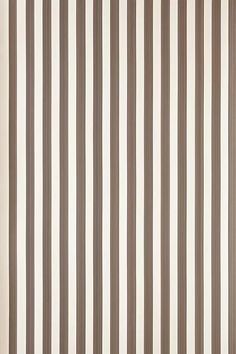 a white and brown striped wallpaper with vertical stripes