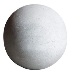 a large white ball sitting on top of a table