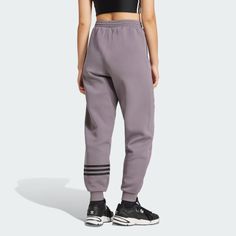 adidas Neuclassics Sweat Pants - Grey | Free Shipping with adiClub | adidas US Athleisure Jogging Bottoms With Three Stripes Branding, Athleisure Jogging Bottoms With Three Stripes, Athleisure Bottoms With Three Stripes For Jogging, Adidas Sporty Joggers With Elastic Waistband, Adidas Sweatpants With Elastic Waistband For Sports, Sporty Joggers With Three Stripes And Relaxed Fit, Adidas Athleisure Bottoms, Sporty Adidas Sweatpants With Elastic Waistband, Relaxed Fit Three Stripes Sweatpants For Jogging