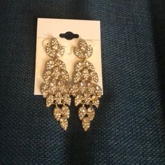 Nwt Fashion Earring Pair. Gold Body With Sparkling Silver Leaves. Length: 3 Inches. Silver Costume Jewelry Earrings For Celebration, Iconic Jewelry, Silver Leaves, Gold Bodies, Silver Leaf, Fashion Earrings, Silver Gold, Jewelry Earrings, Sparkle