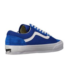 Experience the ultimate in classic style with the Old Skool 36. Made from premium materials, its low-cut silhouette and tonal color scheme make it an essential addition to any wardrobe. With foam cushioning and a durable vulcanized midsole, this Vans classic delivers both comfort and longevity. Finished with a gum rubber outsole for reliable traction wherever you go. Classic Blue Sneakers, Vans Classic, Foam Cushions, Old Skool, Low Cut, Color Scheme, The Old, Gum, Color Schemes