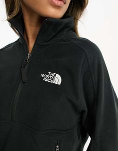 Coats & Jackets by The North Face Stand out, stay warm Branded design Funnel neck Partial zip closure Long sleeves Zip pockets Regular fit North Face Quarter Zip, Charlotte Tilbury, Funnel Neck, 1/4 Zip, Stay Warm, Quarter Zip, Adidas Jacket, Black Fashion, North Face