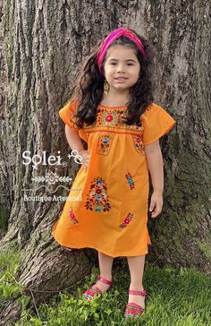 Want to match with your mini me? This Beautiful Women's and Girl's Mexican Dress is perfect for matching at a special event or just for fun! The price listed includes one adult size dress and one child's size dress. There are two length options for the women's dress: 1. Short 2. Long Cute Spring Festive Dress, Short Sleeve Cotton Dresses For Festivals, Cotton Short Sleeve Dresses For Festivals, Cotton Dresses For Festivals With Short Sleeves, Party Dresses For Festivals With Short Sleeves, Cute Multicolor Embroidered Spring Dress, Cute Multicolor Embroidery Spring Dresses, Orange Cotton Dress For Festivals, Orange Floral Embroidered Party Dress