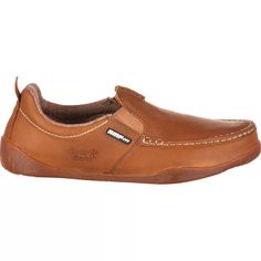 Men's Brown Georgia Boot Cedar Falls Moc-toe Slip-on Size 10.5(wide) : Target Leather Moc Toe Walking Shoes For Outdoor, Brown Synthetic Slip-ons With Rubber Sole, Casual Brown Swift Leather Slip-ons, Comfortable Leather Moc Toe Slip-ons, Brown Rubber Sole Slip-ons For Outdoor, Swift Leather Shoes With Cushioned Footbed And Round Toe, Swift Leather Shoes With Cushioned Footbed, Slip-on Swift Leather Walking Shoes, Leather Slip-ons For Walking With Round Toe