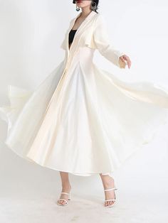 Composition: Cotton, Polyester, Synthetic Fiber Designer Style ID: FP87675676 Cream A-line Maxi Dress For Spring, Fitted Summer Dress With Wide Hem, Fitted Dress With Wide Hem For Summer, Cream Midi Dress For Spring Formal, Cream A-line Maxi Dress, White Long Midi Dress For Spring, Spring Fitted Midi Dress With Wide Hem, Elegant Fitted Dress With Wide Hem, Fitted Midi Dress With Wide Hem For Spring