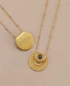 Inspirational Gold Plated Mandala Necklace with Black Onyx Stone - Necklaces Mandala Meaning, Buddha Groove, Mandala Necklace, Black Onyx Stone, Personal Journey, Onyx Stone, Daily Motivation, Black Onyx, Lobster Clasp