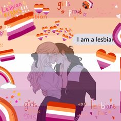 Cute Cartoon Lesbian Wallpaper, Lesbian Flag Aesthetic Wallpaper Iphone, Lesbian Pride Wallpapers For Iphone, Lesbian Flag Discreet Wallpaper, Mean Lesbian Flag Pfp, Pride Wallpapers Lesbian Flag, Gay Sticker, Princesas Disney Anime