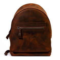 "Backpack, Leather Backpack, Retro Metropolitan Fashion, Urban Style, Gift, School Genuine Leather Backpack, Unisex leather backpack leather rucksack backpack laptop backpack leather bag backpack women backpack purse This masterpiece is a great gift for all. If you prefer any customization or request any personalization you are in the right site. Please feel free to contact for any special alterations. Standard personalization allows customization Up to \"3 Letters\" (The engraved initials are e Bridesmaid Makeup Bag, Minimalist Leather Wallet, Personalized Leather Wallet, Leather Laptop Backpack, Personalized Makeup Bags, Backpack Laptop, Engraved Initials, Sugar Land, Leather Rucksack