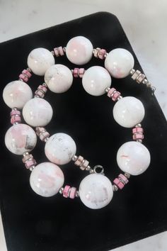 "Vintage JAPAN Ceramic Bead Choker Necklace. Length: 17 1/2\" Weight:  105.8 Vintage condition! please zoom in. Back to the shop: https://www.etsy.com/shop/SusVintage?ref=hdr_shop_menu If you have any questions feel free to contact me. Thank you!!" White Beads For Jewelry Making, White Round Beads For Gifts, White Beaded Necklaces With Polished Round Beads, White Polished Beaded Round Necklaces, White Faceted Bead Round Necklaces, White Polished Beaded Necklaces, White Round Necklaces With Faceted Beads, White Polished Beads Gems And Cabochons For Gifts, Artisan White Beaded Necklace