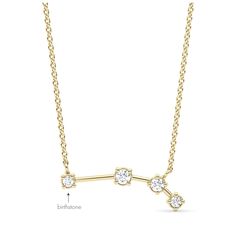 Lab Grown Aries Constellation Diamond Necklace By Hautecarat. Aries Constellation, Design Your Own Ring, Stackable Wedding Bands, Constellation Necklace, Astrological Sign, Necklace Shop, Stackable Bracelets, Unisex Ring, Conflict Free Diamonds