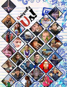 a collage of photos with the words university u on it and many different pictures