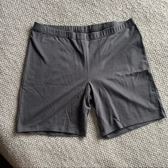 Never Worn, Still In Bag It Came In Super Light Weight Not Very Compressing Let Me Know If You Have Any Questions Gray Biker Shorts For Summer, Gray Summer Biker Shorts, Gray Short Length Biker Shorts For Summer, Grey Biker Shorts, Biker Shorts, Bike Shorts, Let Me Know, Let Me, Bike