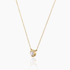 A pendant with a beautiful curve like petals. Golds surrounding the diamonds show a larger and elegant presence of diamonds. Jewelry Brand, Beautiful Curves, Mail Order, 100 Years, Gold Necklace, Diamonds, Pendant, Gold