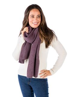 The light weight travel wrap is a sophisticated addition to any wardrobe. Made with 100% super fine Inner Mongolian cashmere. Can be easily worn as a wrap or scarf. No matter what color, it can be worn on any occasion to make your outfit pop. Perfect for comfort, style & travel. Color shown in picture is smoke.