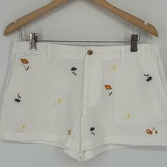 Nwot Polo Ralph Lauren Womens Shorts White Floral Embroidered Chino U3. New But Tags Have Been Removed. 8=Waist 32” Inseam 3” Rise 10” 0=Waist 28” Inseam 3” Rise 8.5” White Cotton Bottoms With Floral Embroidery, Casual Vacation Bottoms With Floral Embroidery, Casual Embroidered Cotton Shorts, Casual Floral Embroidered Bottoms For Vacation, Casual Cotton Embroidered Shorts, Casual Floral Embroidery Bottoms For Vacation, Summer Cotton Shorts With Floral Embroidery, White Casual Shorts With Floral Embroidery, Casual White Shorts With Floral Embroidery