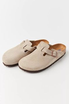 Birkenstock Boston Soft Footbed Suede Clog | Urban Outfitters Womens Birkenstocks, Boston Birkenstock, Birkenstock Boston Soft Footbed, Birkenstock Slippers, Clogs Birkenstock, Boston Soft Footbed, Birkenstock Clog, Birkenstock Clogs, Boston Clogs