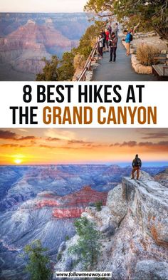 the grand canyon is one of the best hikes in the world, and it's not hard to miss