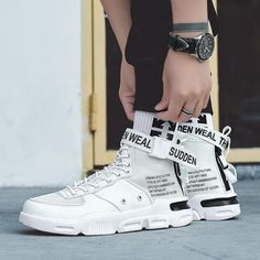 Sole material: PUUpper material: mesh Summer Trainers, Summer Sneakers, Soft Shoes, Shoes High, Shoe Print, Shoes Brand, Blazers For Men, High Top Shoes, Casual Boots