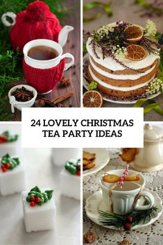 tea party ideas for christmas and new year's eve