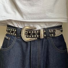 February Style, Cool Belts, Billie Concert, Green Day Band, Punk Belt, Y2k Belt, 2000s Style, Fire Fire, Statement Belt