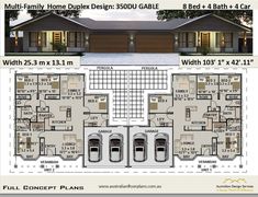 two story house plans with 3 car garages and three bedroom apartment floor plans,