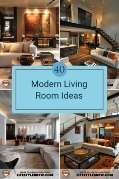 modern living room design ideas that are easy to do in the day and night time