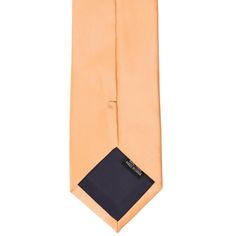 This sweet peach tie will make an elegant addition to your wedding day (or any other formal event). We love seeing this pastel hue paired with gray groomsmen suits, though many of our customers are wearing it with modern navy blue, too. Mix and match tie styles among the groom and groomsmen. This color comes in skinnier widths and bow ties, too. This tie is part of our premium collection, which we're confident you'll love. The material is heavyweight with an elegant sheen finish. Don't worry, it Elegant Orange Tie For Business, Elegant Orange Suit And Tie Accessories For Formal Occasions, Gray Groomsmen, Gray Groomsmen Suits, Groomsmen Grey, Peach Tie, Tall Men, Pale Orange, Groomsmen Suits