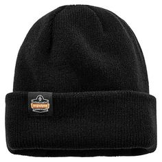 Ergodyne N-Ferno 6811Z Zippered Rib Knit Beanie Hat