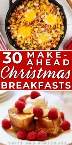 christmas breakfasts that are easy to make and delicious