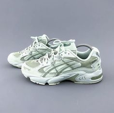 Asics Gel Kayano 5, Fun Shoes, Asics Gel Kayano, Gel Kayano, Chunky Shoes, Dad Shoes, Green Sneakers, Hype Shoes