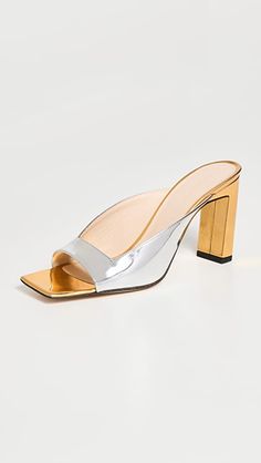 Wandler Isa Sandals | SHOPBOP What A Girl Wants, Sandal Heels, Heel Caps, Best Amazon, Women Men Shoes, Rubber Heels, Chunky Heel, Chunky Heels, Passion For Fashion