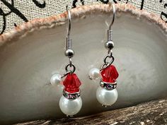 "Super cute Christmas Santa Claus earrings. 1.5\" in length" Christmas Earrings Handmade, Christmas Santa Claus, Jewelry Christmas, Holiday Jewelry, Christmas Earrings, Christmas Jewelry, Cute Christmas, Christmas Santa, Earrings Handmade