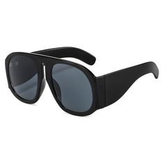 Color: Black Gray Attractive Personality, Oversized Black Sunglasses, Fall Sunglasses, Round Sunglasses Men, Winter Sunglasses, Unique Glasses, Shape Sunglasses, Colorful Frames, Unique Fits