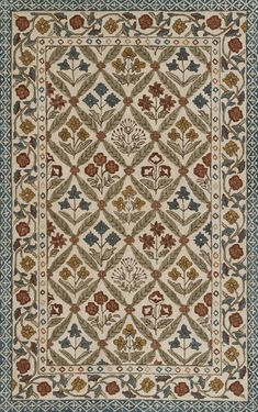 Momeni Cotswold COT-1 Traditional / Oriental Area Rugs | Rugs Direct Indian Traditional Pattern, Indian Textile Patterns, Block Print Pattern Design, Desi Patterns, Desi Background, Indian Fabric Prints, Rug Layouts, Desi Collage, Indian Textile Prints