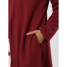 Womens Hoodie Zip Up Closure Pajama Nightshirt Long Sleeve Robe Loungewear with Pocket. This Hoodie Zip Up Nightshirt is the perfect choice for daily wear, or lounging wear at home. Versatile long dress for all occasions! With a loose casual maxi length, zip-up closure, soft fabric, and perfect hoodie design, this robe is everything you need for fully luxurious lounging wear. With a fully zip-up closure, practical pocket, and hoodie design, this nightshirt robe is everything you need for loungin Red Long Sleeve Sleepwear For Fall, Hooded Sleepwear For Fall, Winter Stretch Sleepwear With Long Sleeves, Stretch Long Sleeve Sleepwear For Winter, Casual Hooded Sleepwear For Fall, Long Sleeve Solid Sleepwear For Winter, Solid Long Sleeve Winter Sleepwear, Winter Solid Color Sleepwear For Bedtime, Red Long Sleeve Relaxed Fit Sleepwear