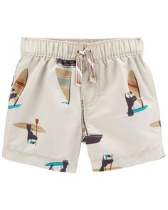 Baby Multi Carter's 2-Piece Sailboat Puffin Rashguard Set | carters.com Baby Beach Outfit Boys, Baby Boy Swimsuit, Baby Boy Swimwear, Baby Boy Swim Trunks, Toddler Boy Swim Trunks, Men And Babies, Henry Thomas, Kids Graphics