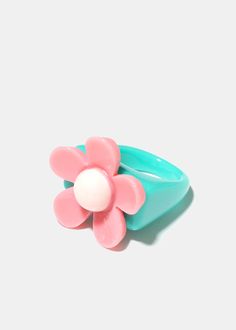 Chunky flower rings Assorted colors Variety of color options Quirky Maximalist, Dr Retro, Kid Ring, Amber Aesthetic, Pastel Ring, Chapell Roan, Light Purple Nails, Pink Flower Ring, Youtuber Dr