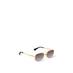 LOUIS VUITTON® - Lv Ocean Square Sunglasses - Black Luxury Aviator Sunglasses Glass, Luxury Gold Wayfarer Sunglasses, Luxury Square Frame Aviator Sunglasses With Uv Protection, Luxury Aviator Sunglasses With Uv Protection, Square Frame, Luxury Glass Aviator Sunglasses With Tinted Lenses, Luxury Aviator Sunglasses With Mirrored Square Frame, Luxury Aviator Sunglasses With Mirrored Lenses And Square Frame, Luxury Square Frame Aviator Sunglasses With Mirrored Lenses, Luxury Glass Aviator Sunglasses With Mirrored Lenses